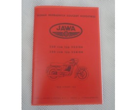 KATALOG NÁHRADNÍCH DÍLŮ - JAWA-ČZ 250/353-4 + JAWA-ČZ 350/354-4